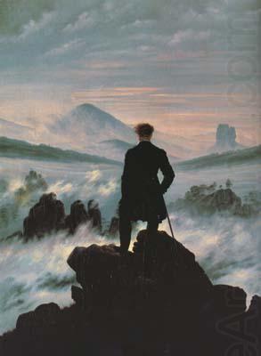 Caspar David Friedrich Wanderer above the Sea of Fog (mk10) china oil painting image